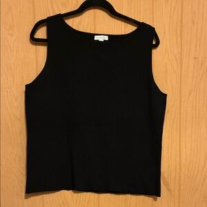 Charter Club Black Tank Top